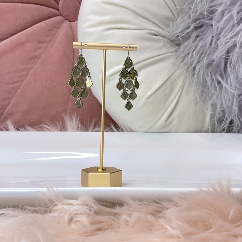 Vintage Chandelier Earrings - Picture 2 of 3